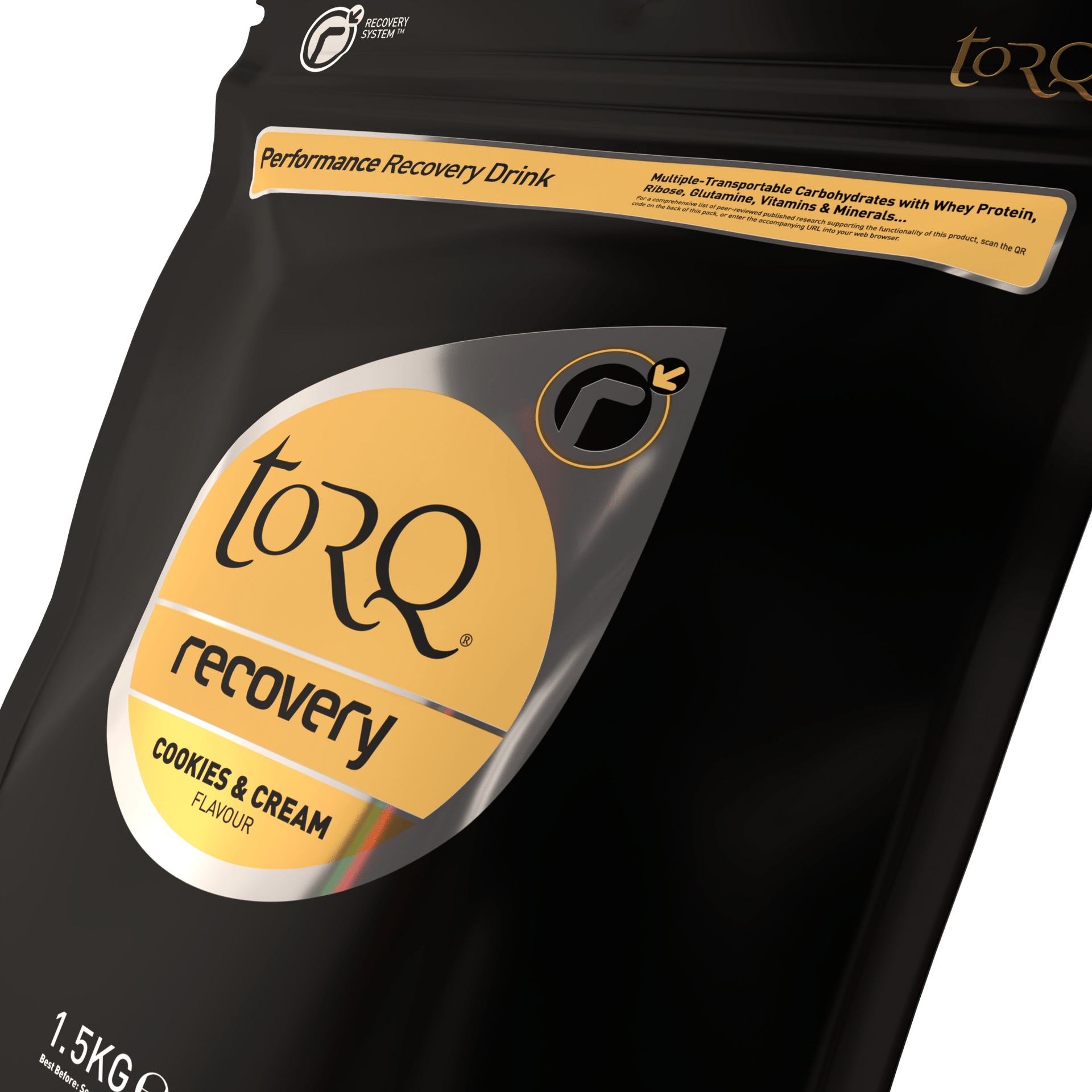TORQ RECOVERY POUCH COOKIES & CREAM - 1.5kg