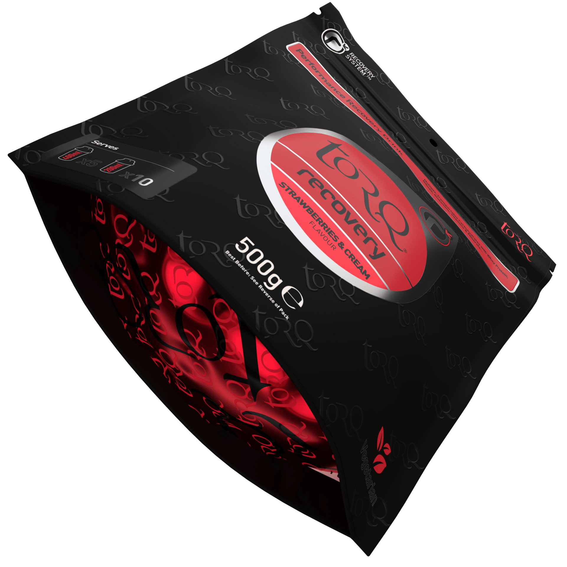 TORQ RECOVERY POUCH STRAWBERRIES & CREAM - 500g