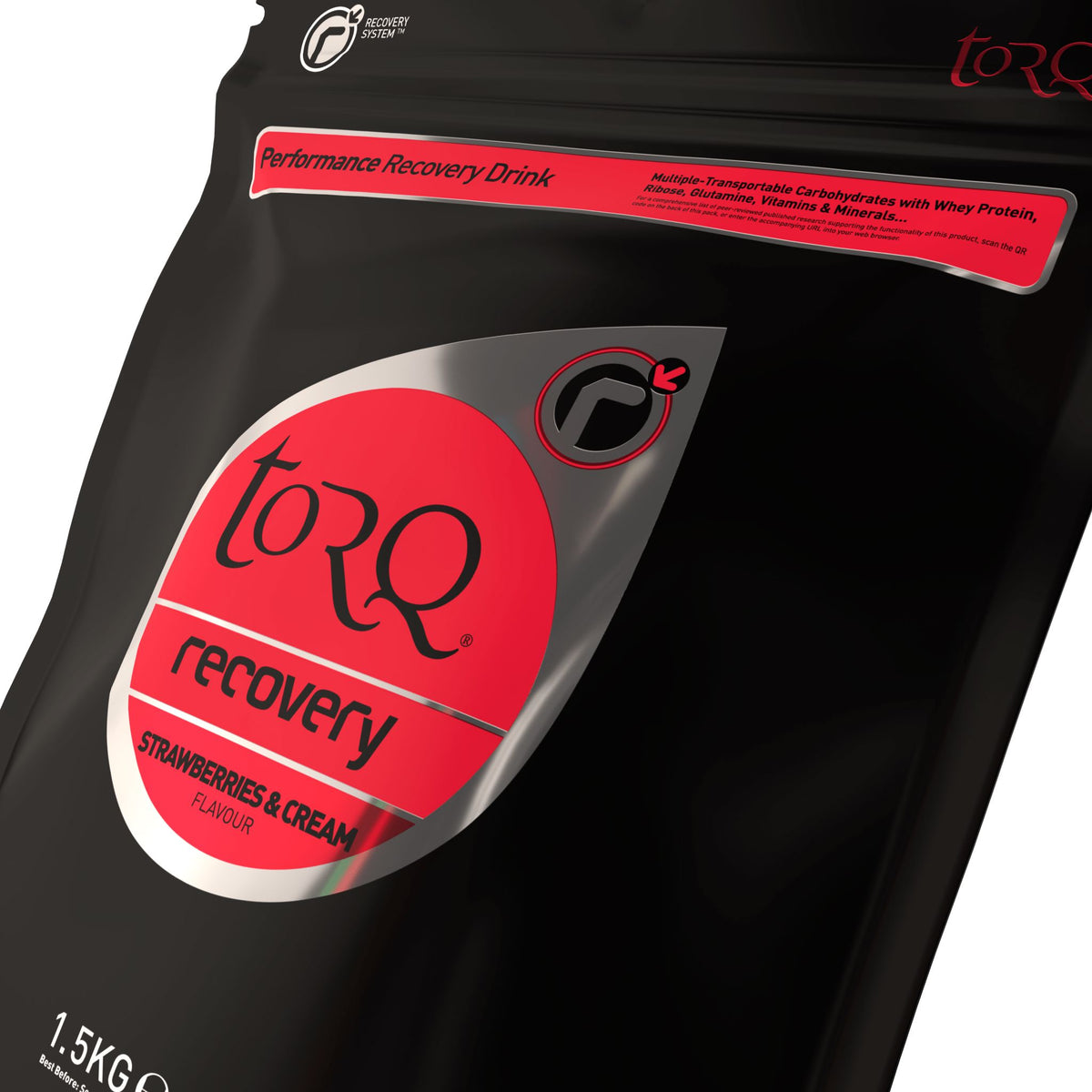 TORQ RECOVERY POUCH STRAWBERRIES & CREAM