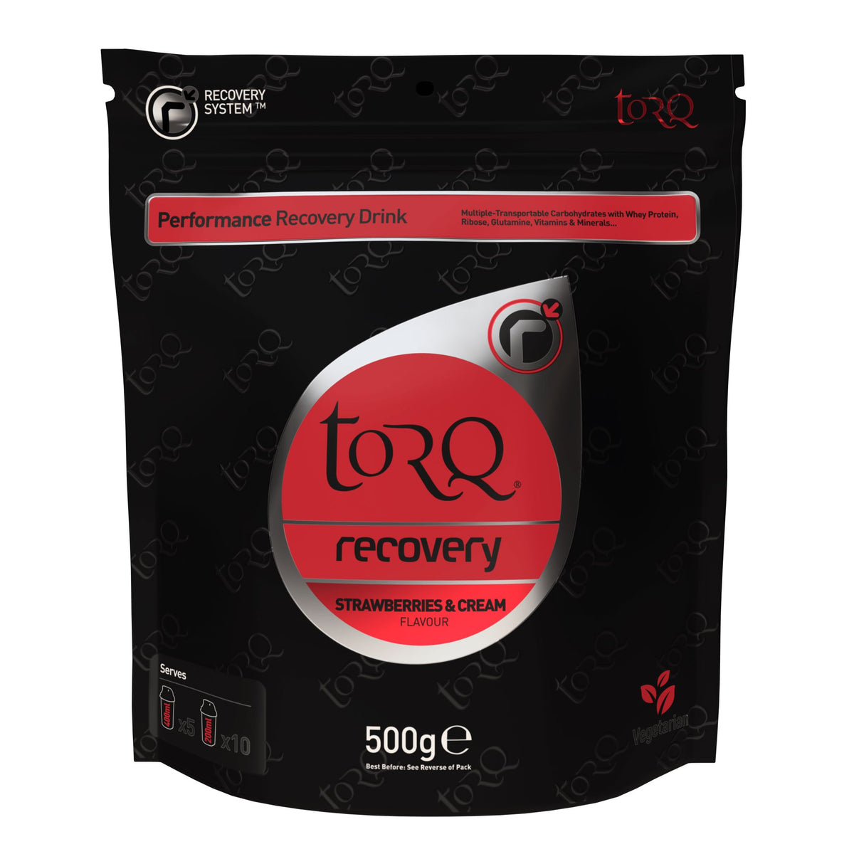 TORQ RECOVERY POUCH STRAWBERRIES & CREAM