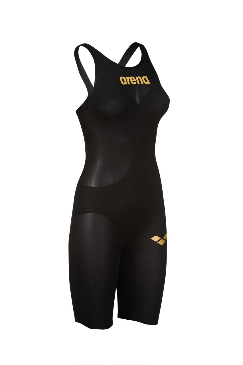 ARENA WOMENS POWERSKIN CARBON AIR² OPEN BACK KNEESUIT Kneesuit Arena Black