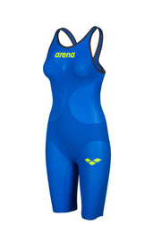 ARENA WOMENS POWERSKIN CARBON AIR² OPEN BACK KNEESUIT Kneesuit Arena Blue