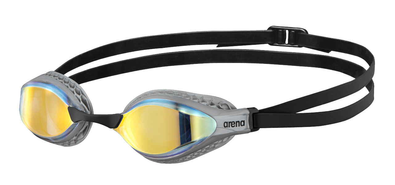 ARENA AIR SPEED MIRROR YELLOW COPPER LENSES Goggles Arena Silver  