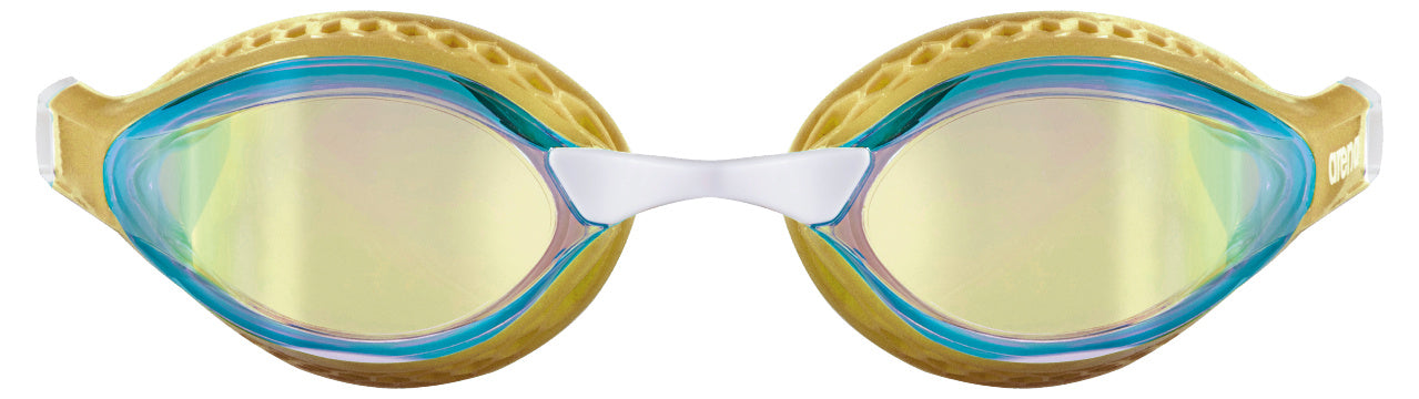 air speed goggles Arena Air Speed Mirror Goggles Yellow Copper Lenses