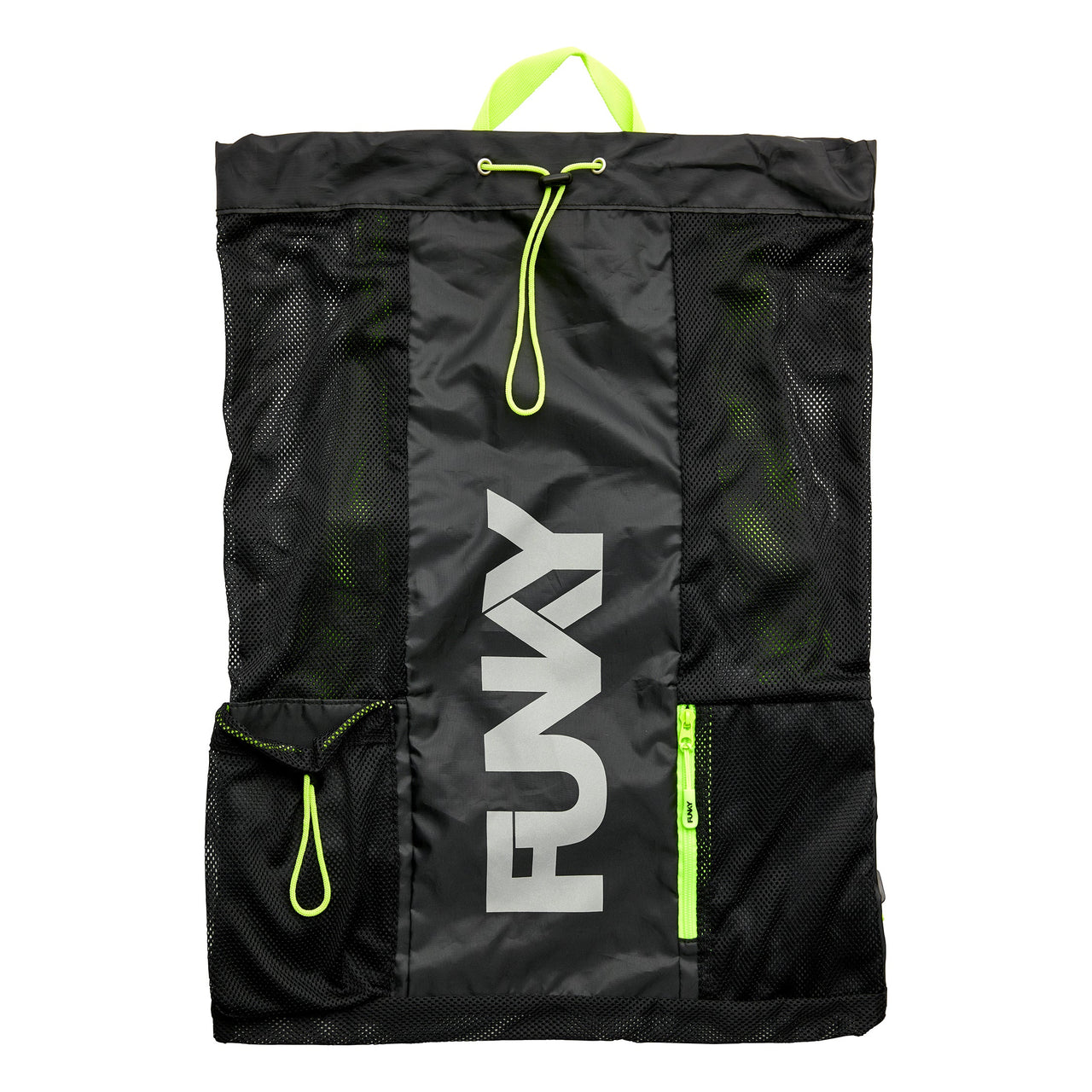 FUNKY TRUNKS NIGHT LIGHTS GEAR UP MESH BACKPACK - Black