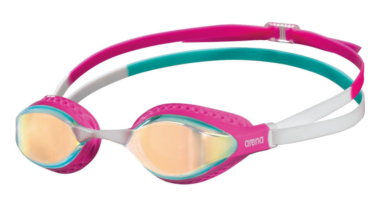 ARENA AIR SPEED MIRROR GOGGLES YELLOW COPPER LENSES