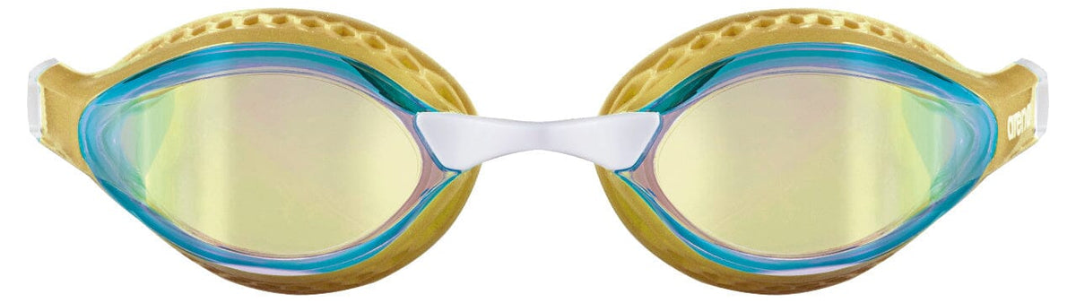 ARENA AIR SPEED MIRROR GOGGLES YELLOW COPPER LENSES