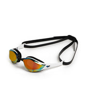 ARENA COBRA EDGE SWIPE MIRROR GOGGLES GOLD LENSES