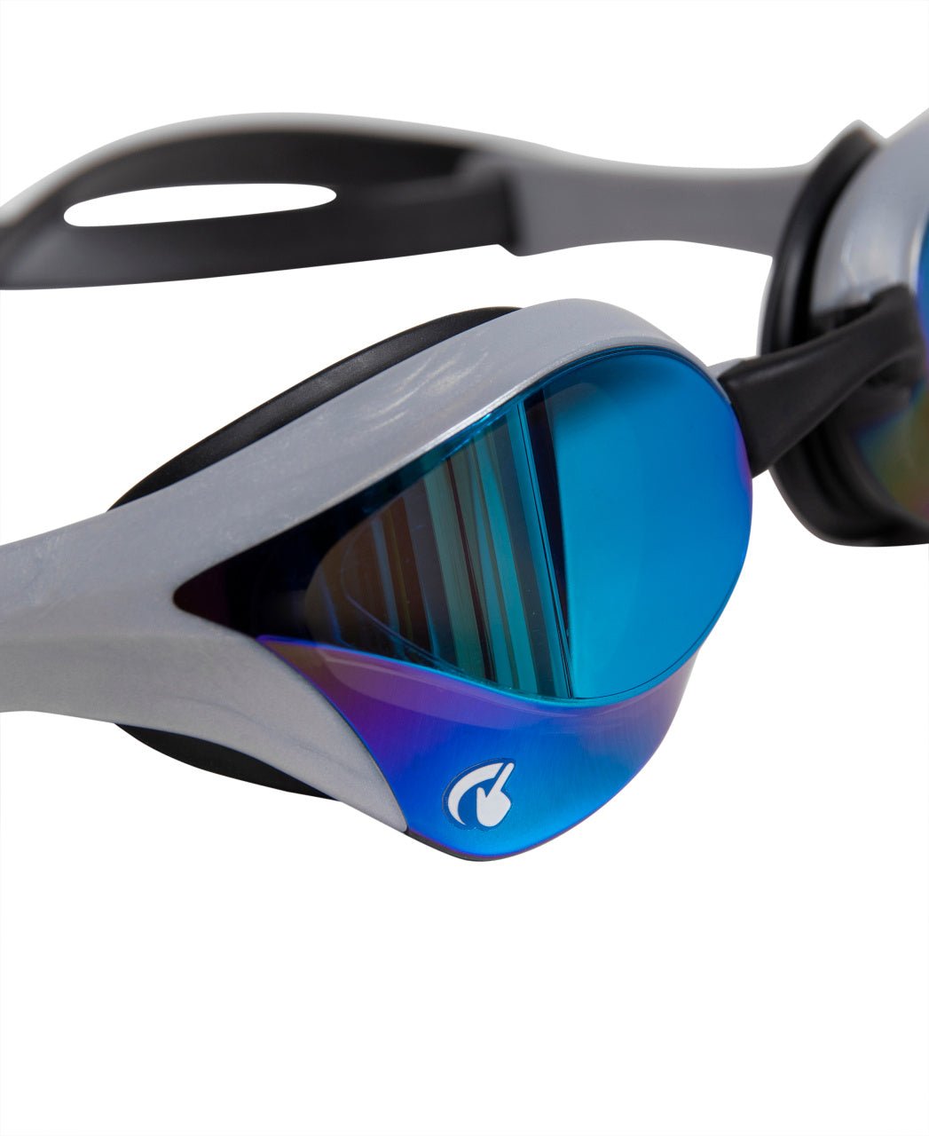 ARENA COBRA ULTRA SWIPE MIRROR BLUE LENSES - Silver