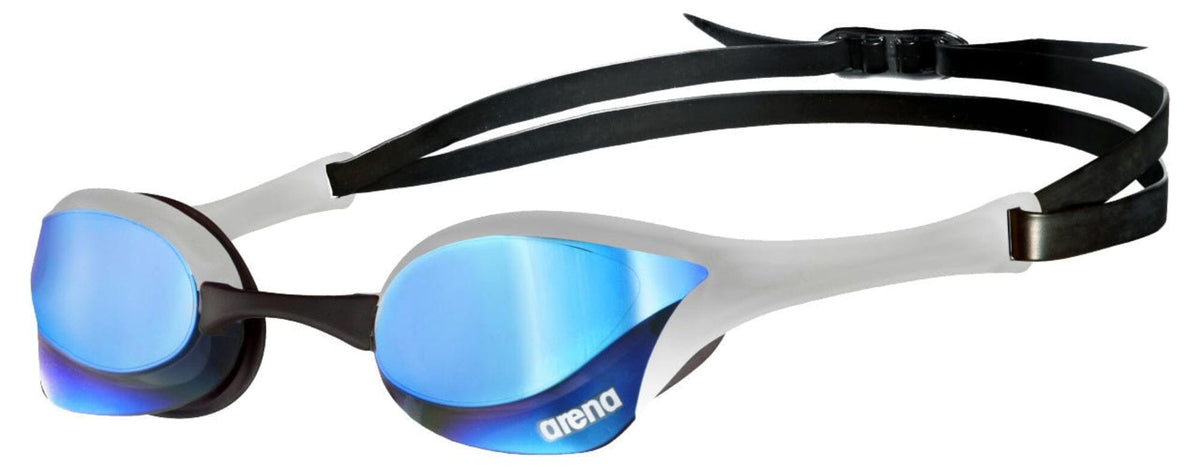 ARENA COBRA ULTRA SWIPE MIRROR GOGGLES BLUE LENSES
