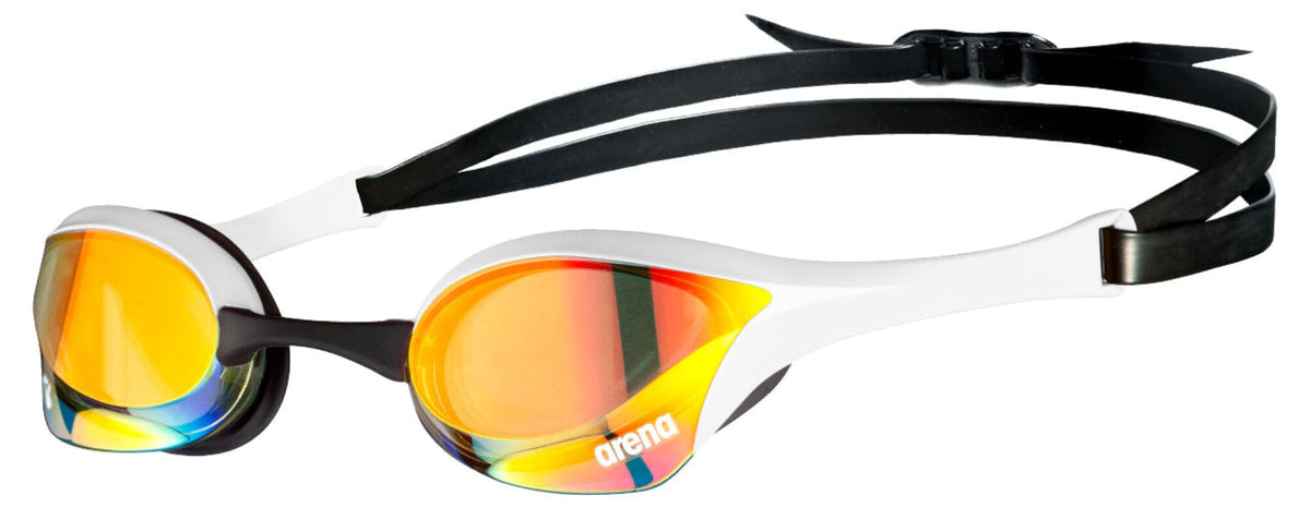 ARENA COBRA ULTRA SWIPE MIRROR GOGGLES YELLOW COPPER LENSES