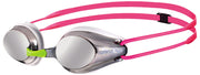 ARENA TRACKS JUNIOR MIRROR GOGGLES SILVER LENSES