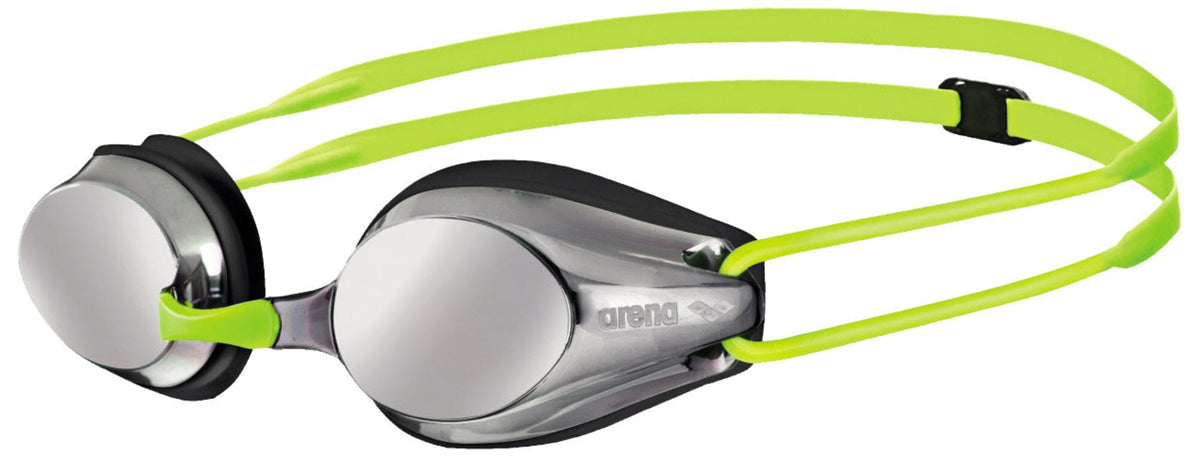 ARENA TRACKS JUNIOR MIRROR GOGGLES SILVER LENSES
