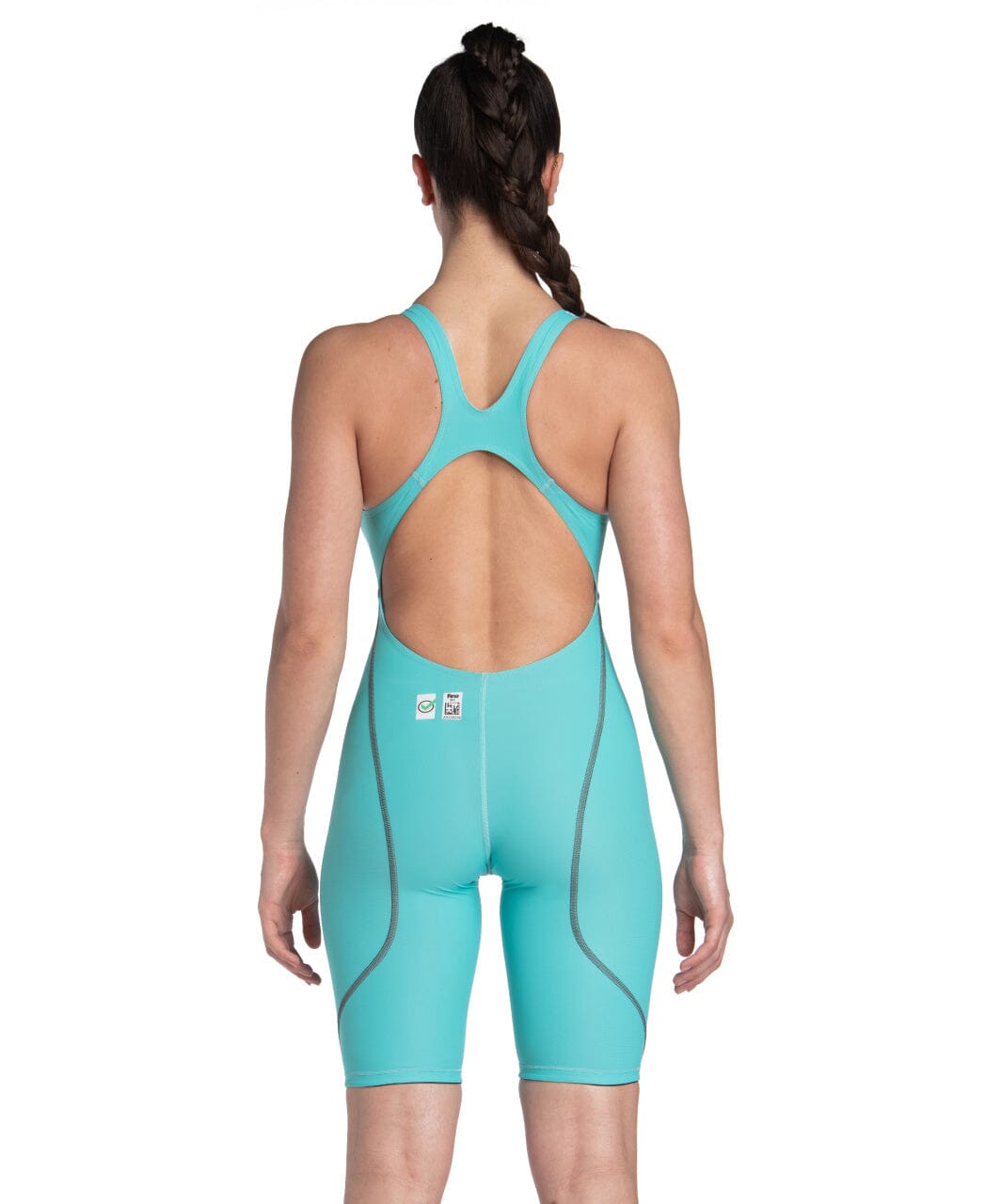 ARENA WOMENS POWERSKIN ST NEXT OPEN BACK KNEESUIT