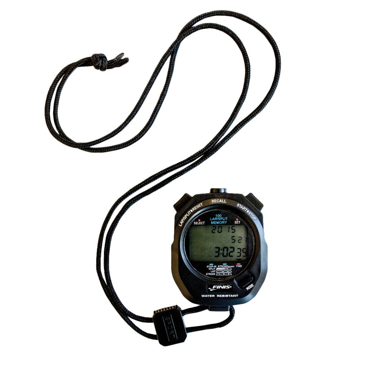 FINIS 3x100M STOPWATCH - Black