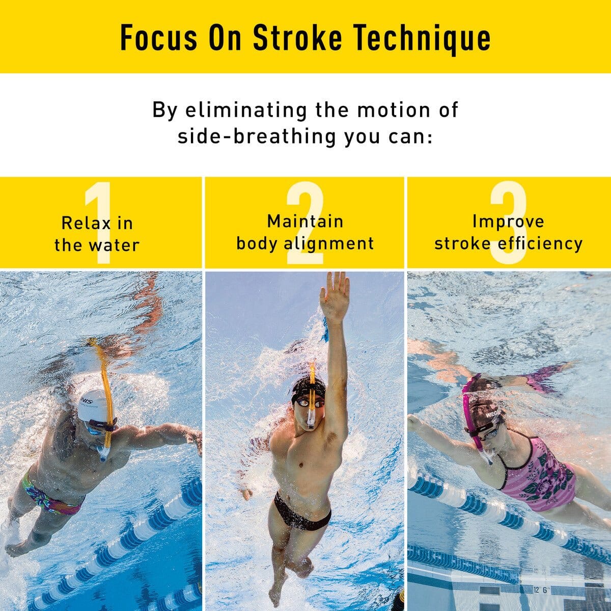 FINIS ORIGINAL SWIMMER'S SNORKEL