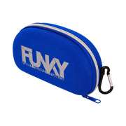 FUNKY ZINC'D CASE CLOSED GOGGLE CASE - Blue